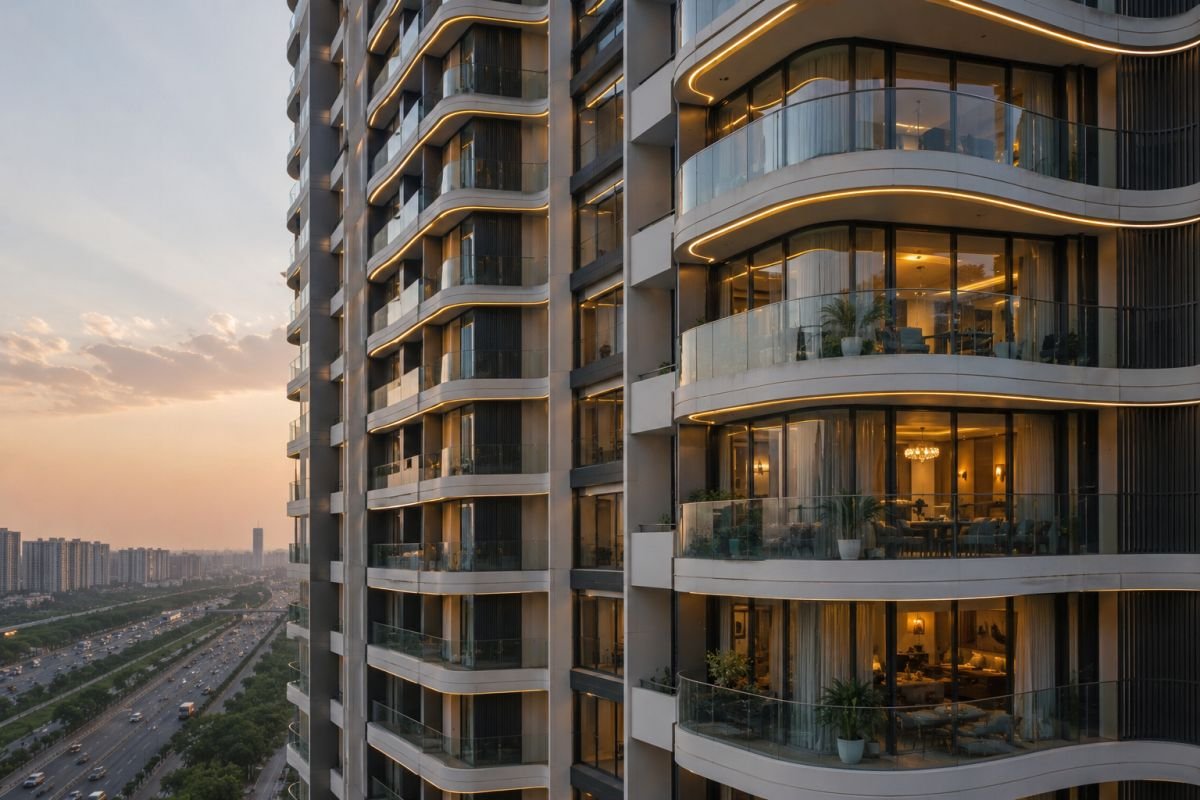 Parametric architecture design of Sobha Altus Gurgaon