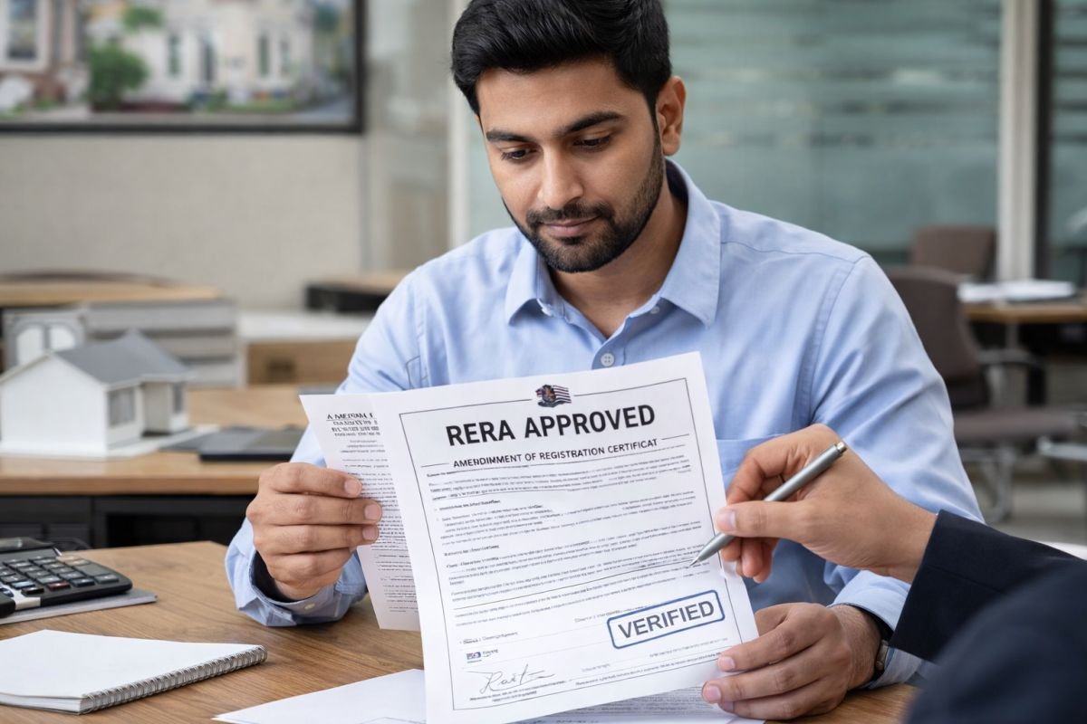 RERA approval legal verification real estate India documents check