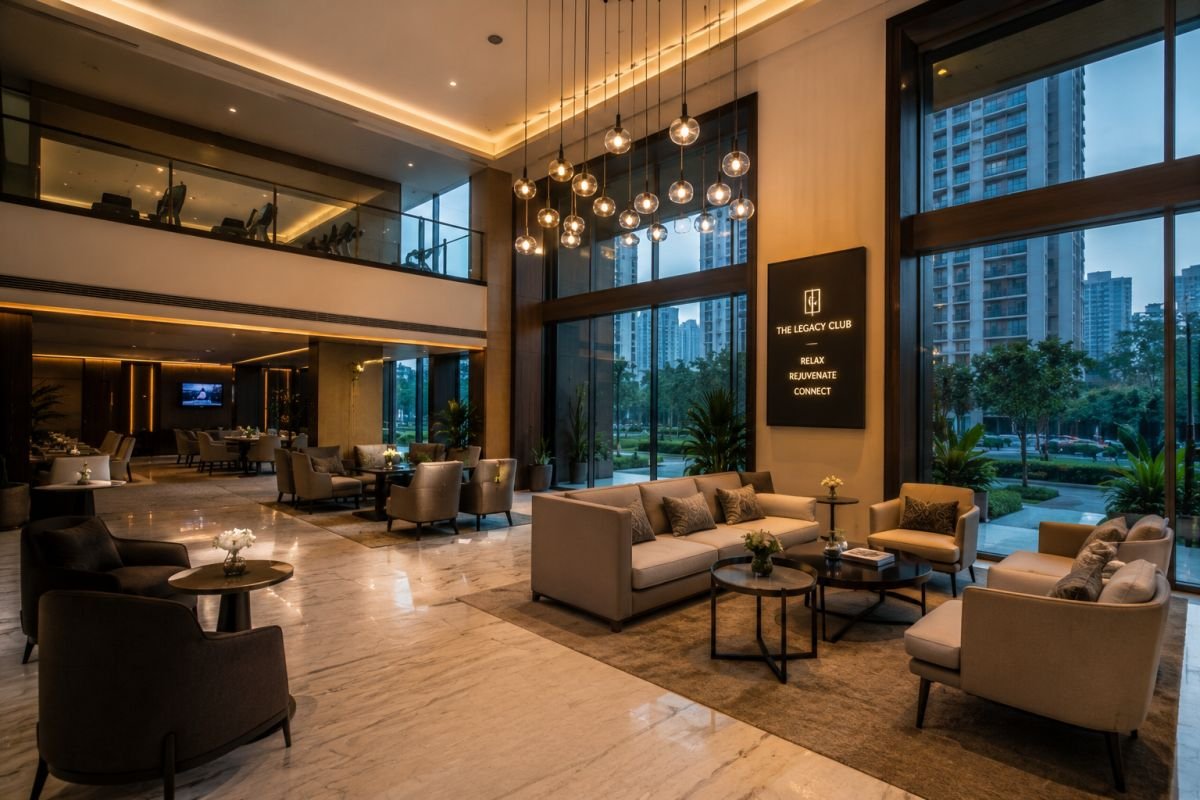 Luxury clubhouse and lifestyle amenities at Silverglades The Legacy Gurgaon