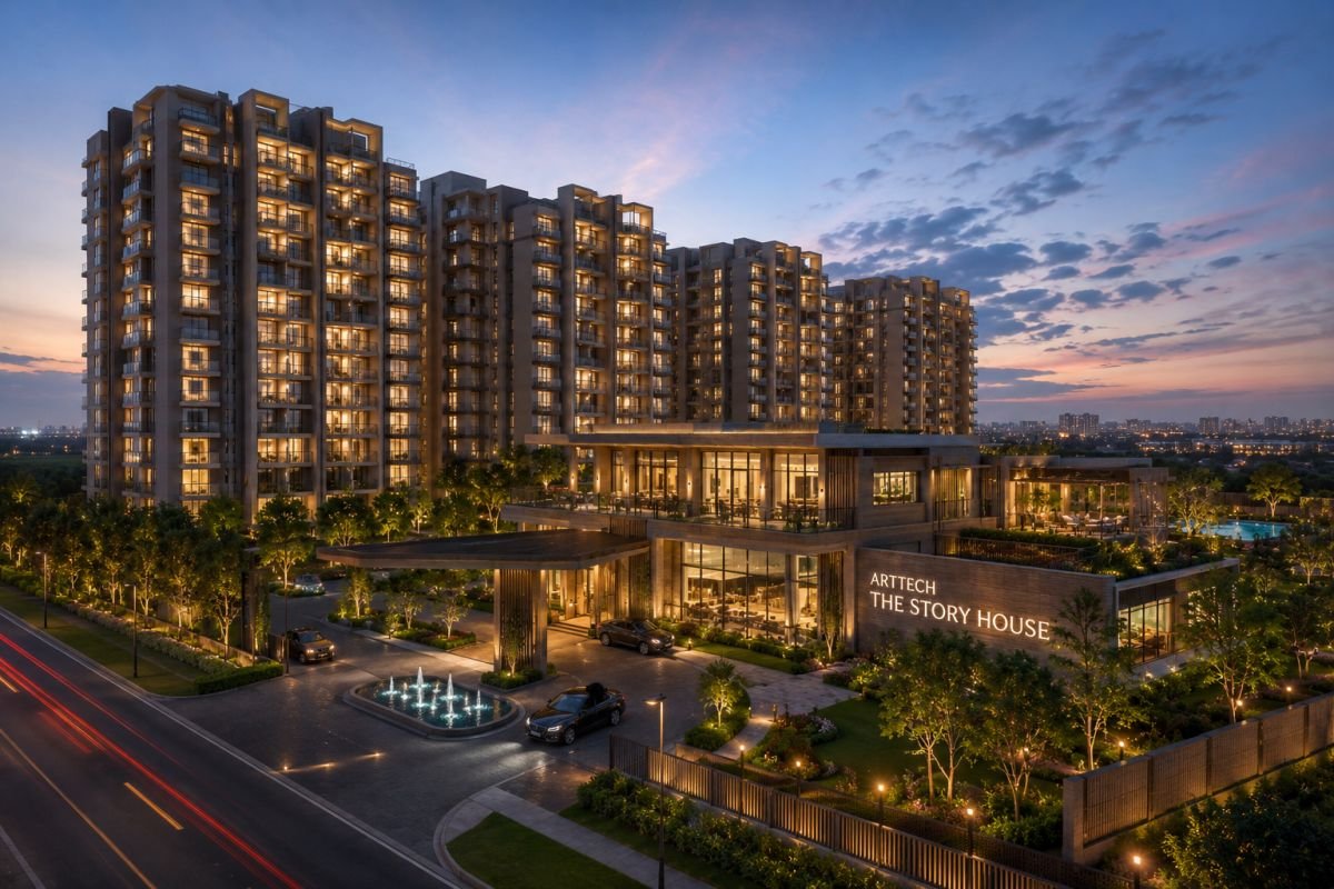 arttech-the-story-house-evening-view