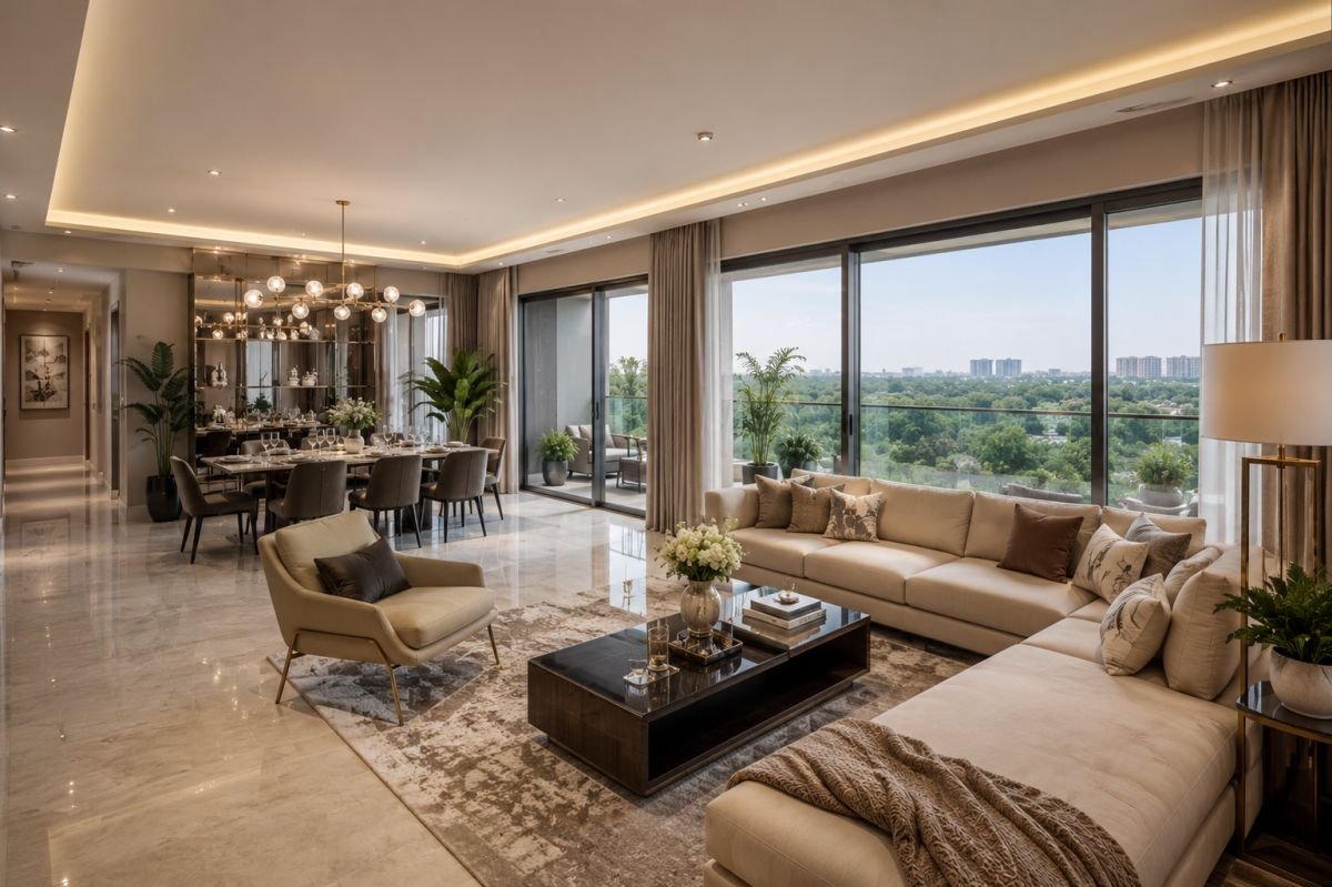 Spacious 3 BHK and 4 BHK apartments at Conscient Parq Gurgaon