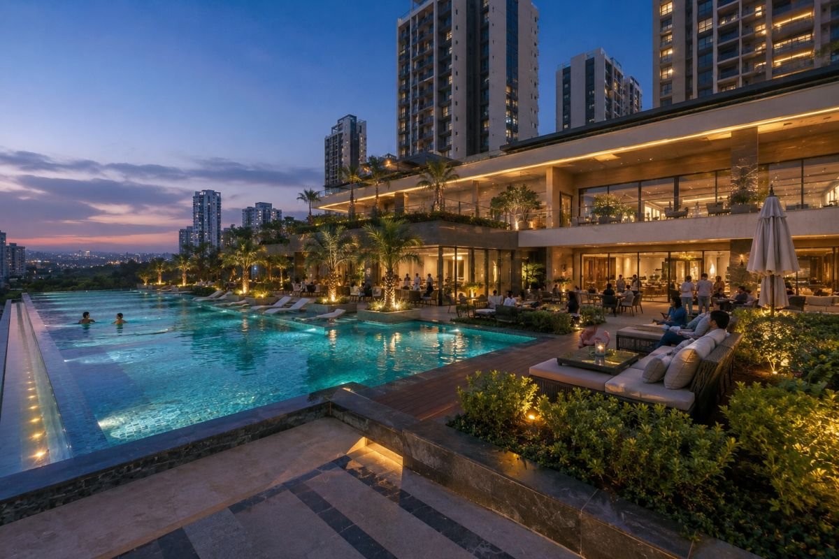 Luxury clubhouse and lifestyle amenities at Elan The Presidential Gurgaon