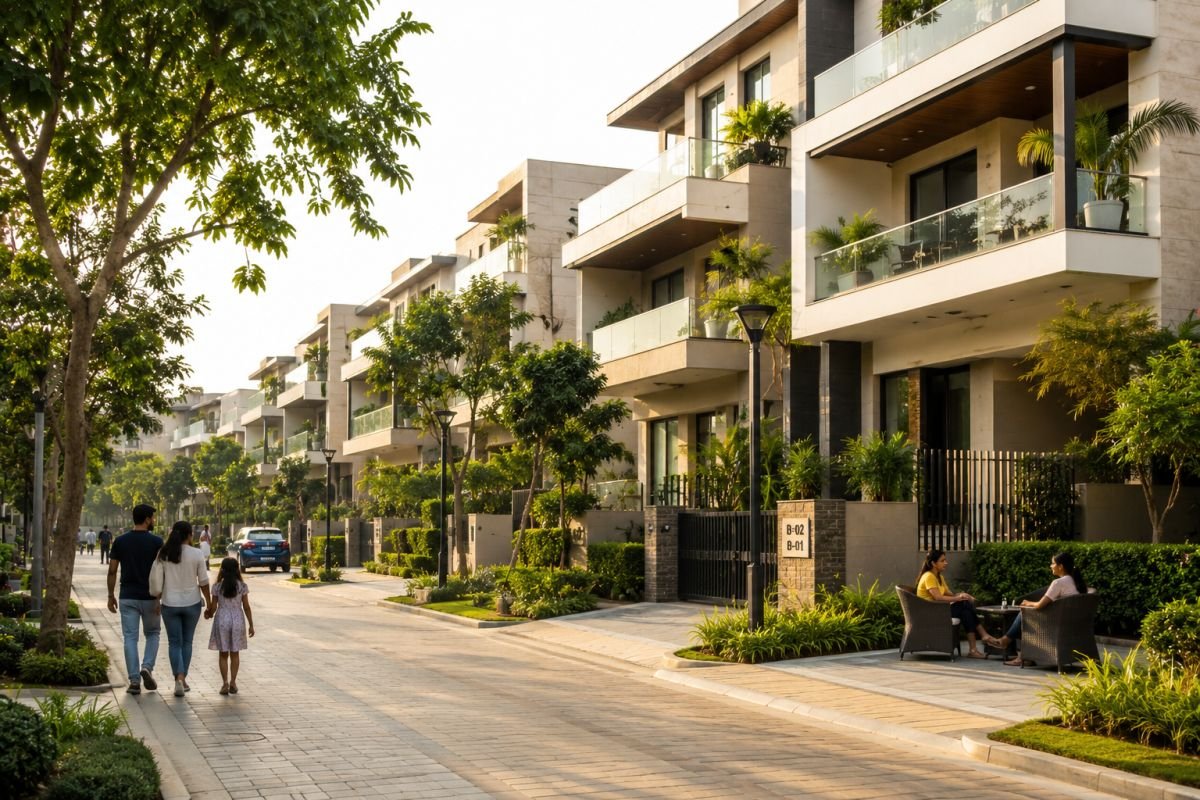 Luxury low-rise floor community in Gurgaon