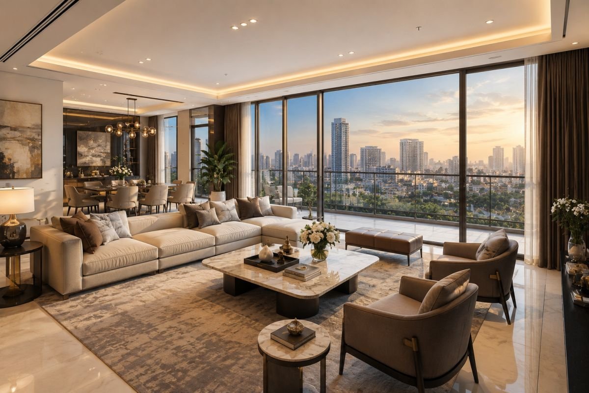 Spacious 4 BHK luxury residences in Gurgaon