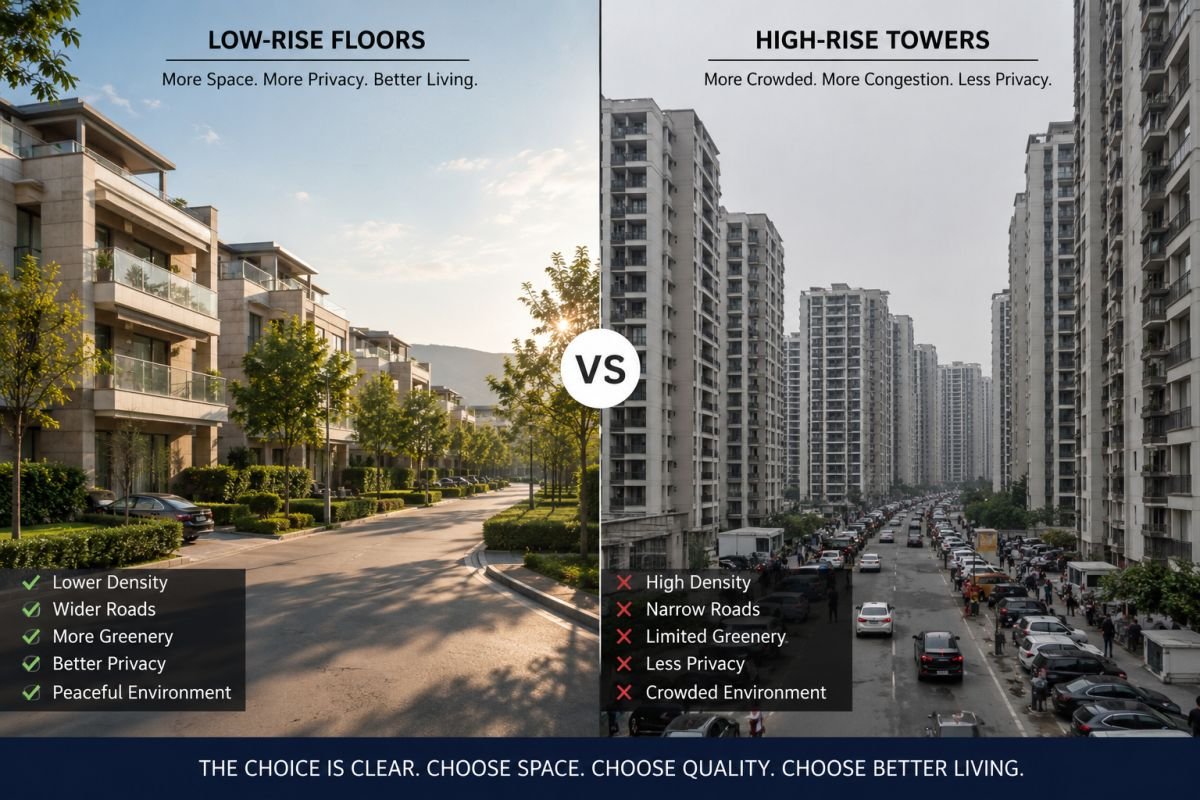 Low-rise independent floors at M3M Antalya Hills Gurgaon