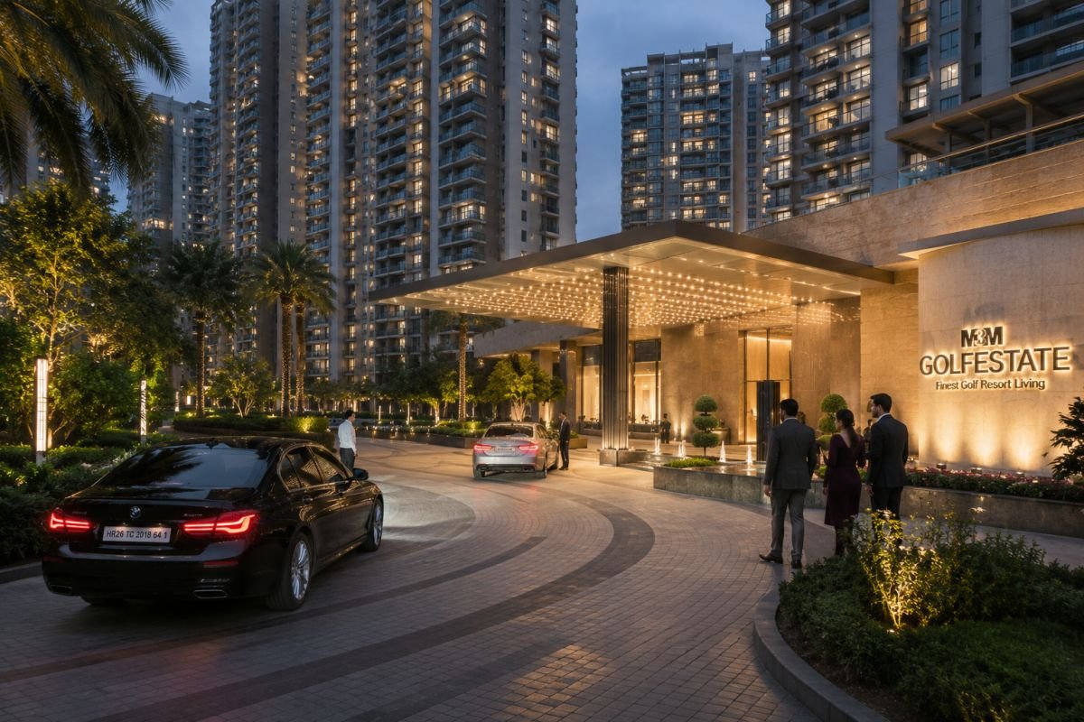 Executive lifestyle living at M3M Golfestate Gurgaon luxury residences