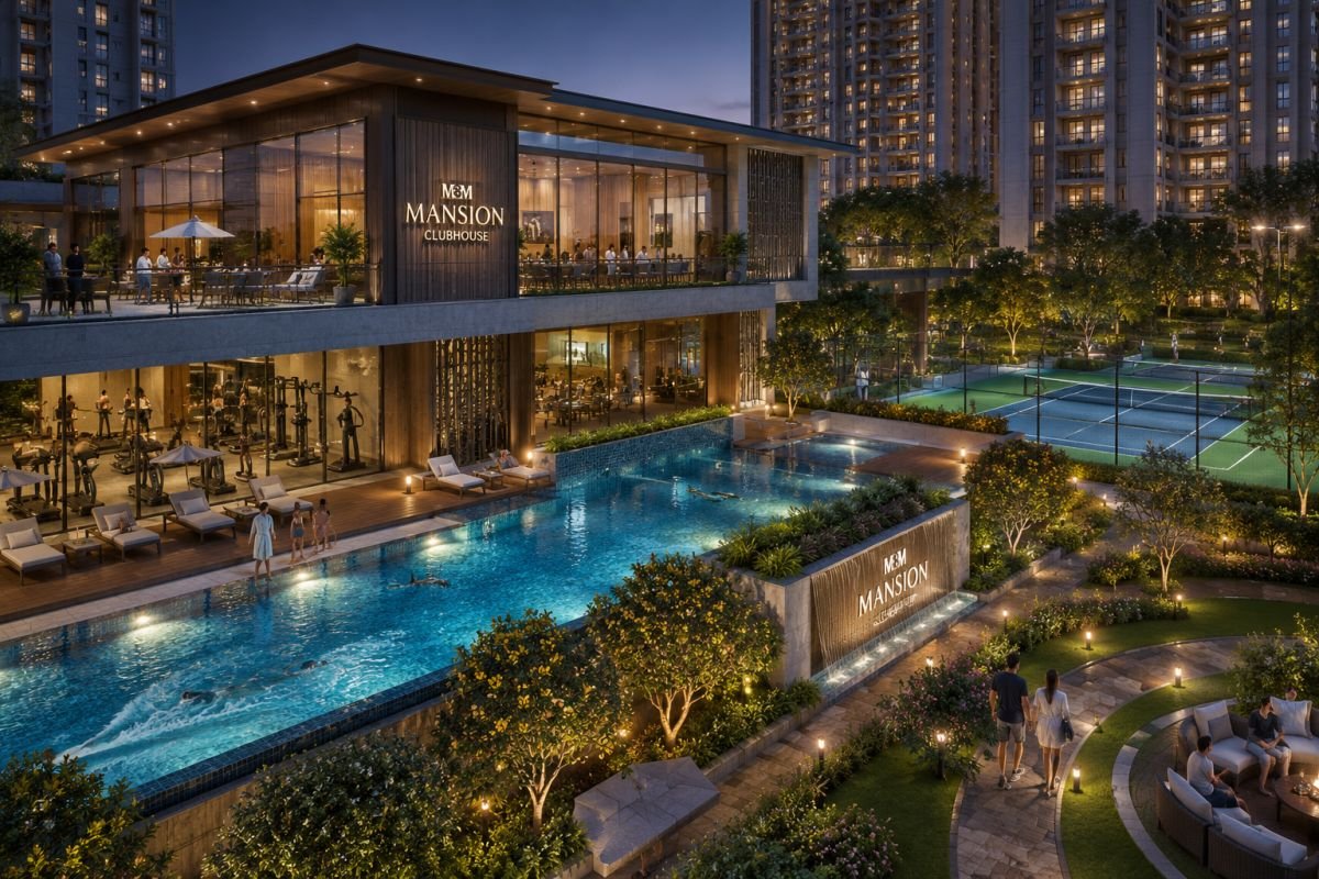 Clubhouse and lifestyle amenities at M3M Mansion Sector 113