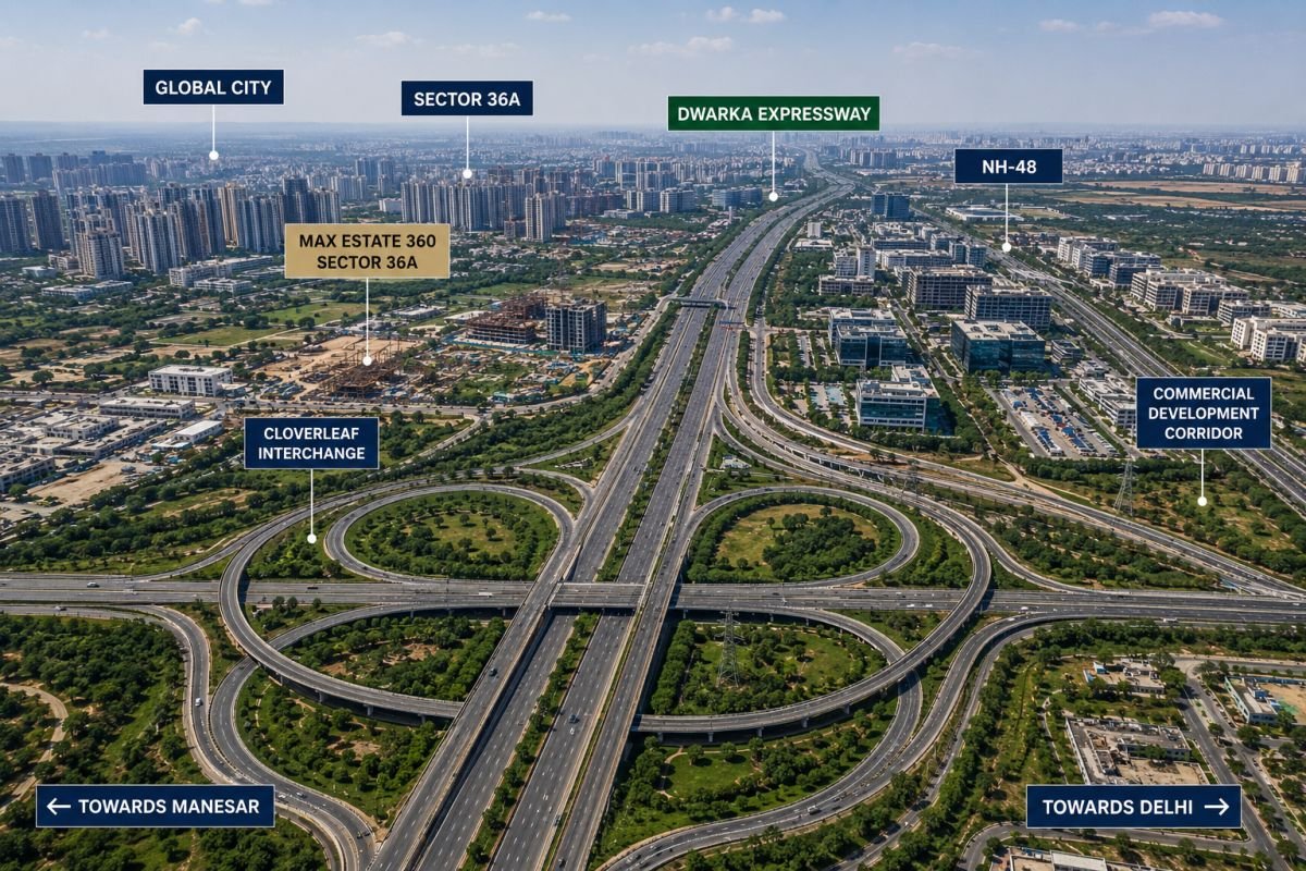 Luxury lifestyle amenities at Max Estate 360 Gurgaon