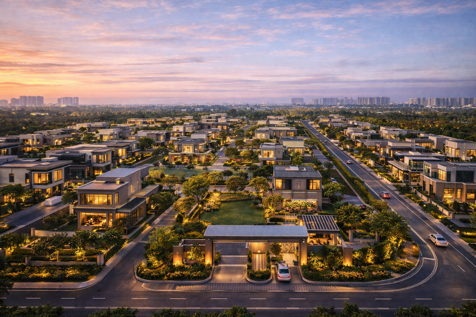 Luxury plotted development in Sector 80 Gurgaon for villa construction