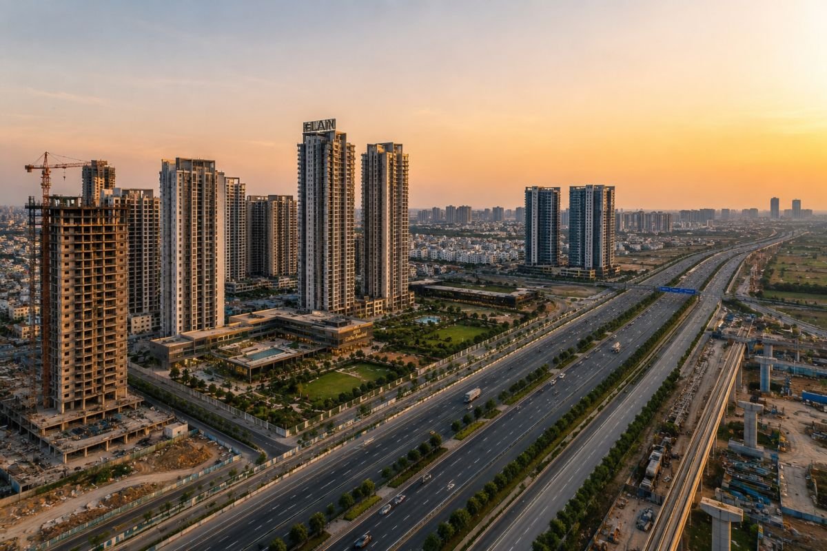 Sector 106 Gurgaon luxury real estate investment growth on Dwarka Expressway