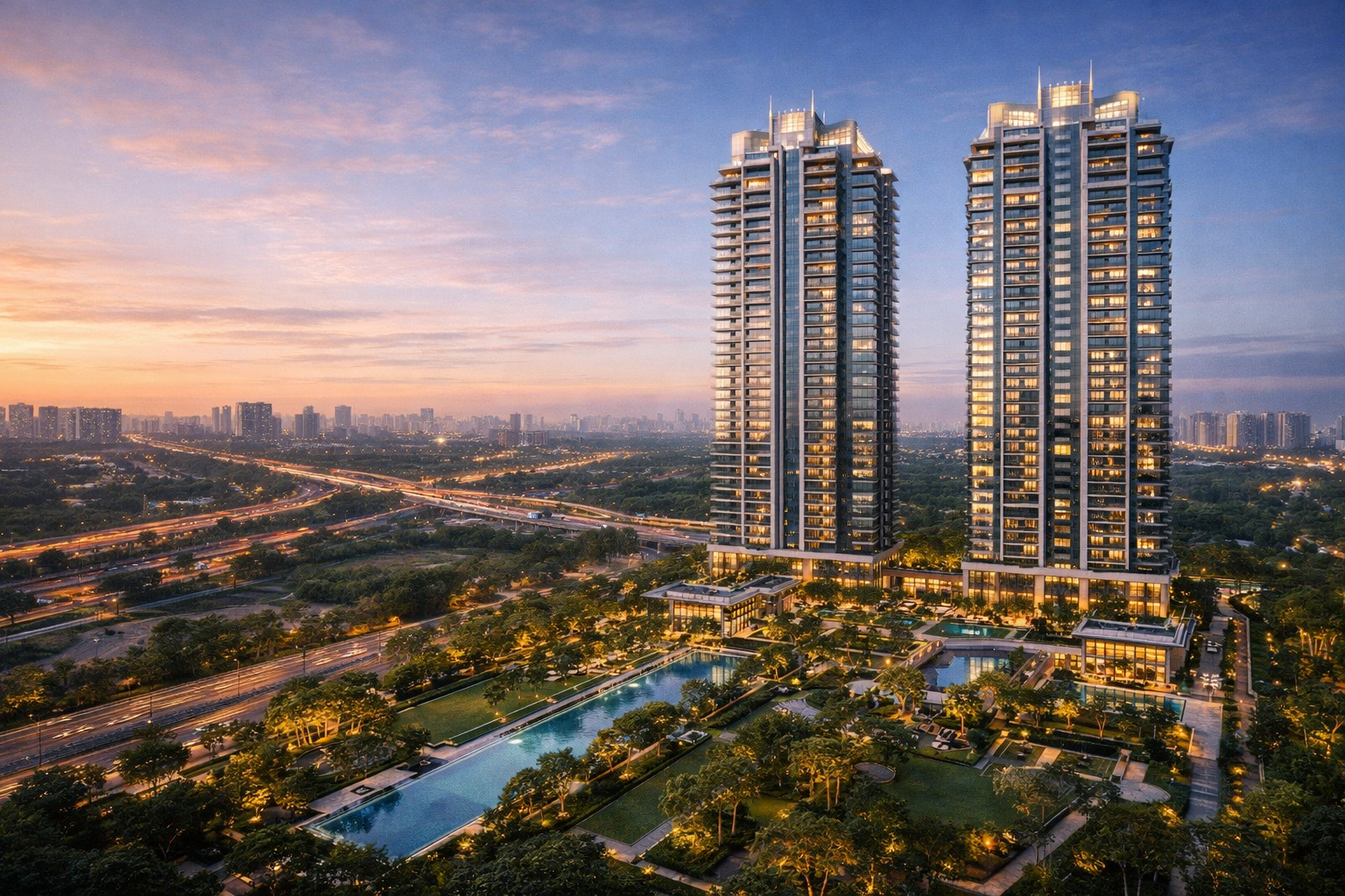 Luxury flats in Sector 36A Dwarka Expressway Gurgaon near NH-48