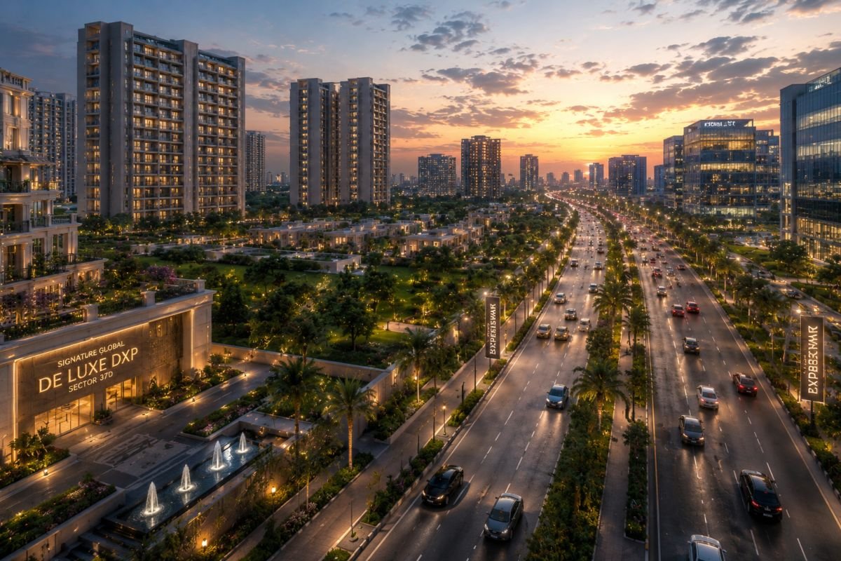 Modern lifestyle and infrastructure growth in Sector 37D Gurgaon