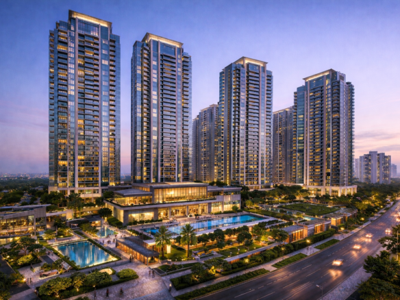 Smartworld One DXP Sector 113 Dwarka Expressway elevation
