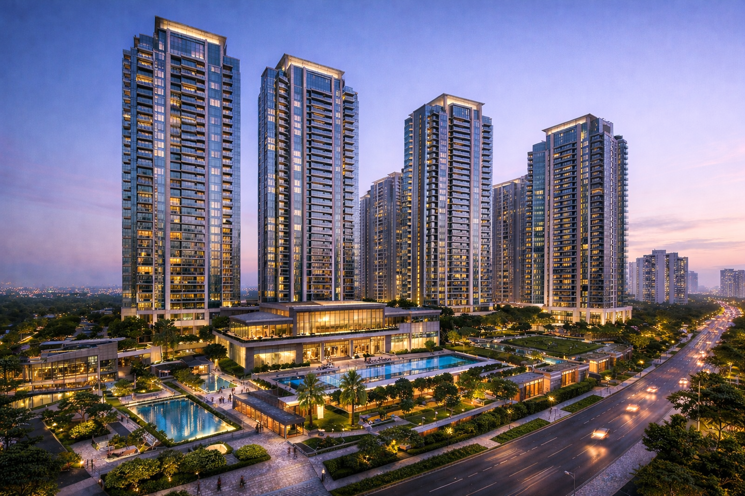 Smartworld One DXP Sector 113 Dwarka Expressway elevation