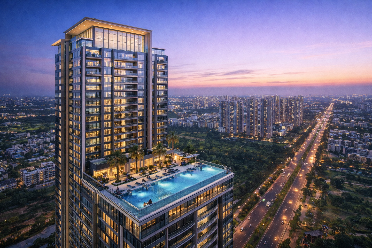 Smartworld Sky Arc Sector 69 SPR high-rise tower