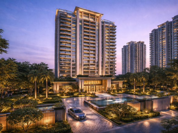 Smartworld The Edition Sector 66 Golf Course Extension Road elevation