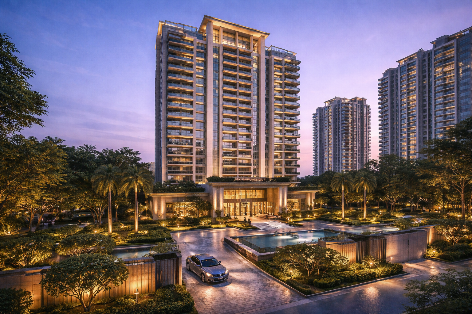 Smartworld The Edition Sector 66 Golf Course Extension Road elevation