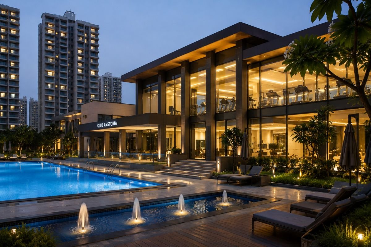 Clubhouse and lifestyle amenities at BPTP Amstoria Gurgaon