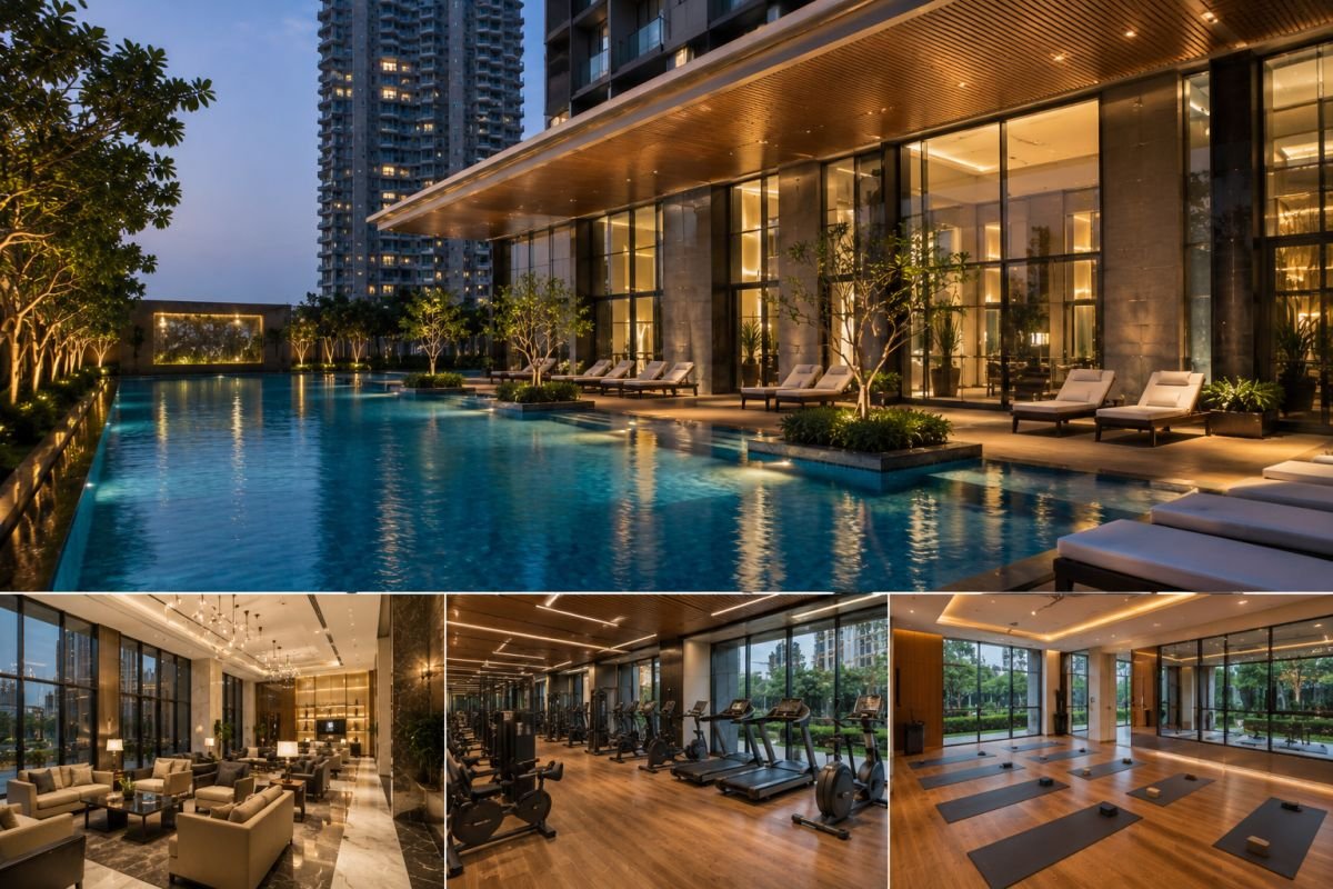 Clubhouse and amenities at BPTP Downtown 66 Gurgaon