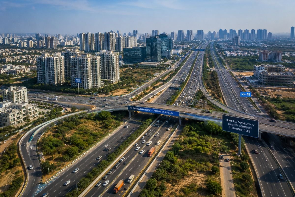BPTP Terra Sector 37D connectivity to Dwarka Expressway and NH-48