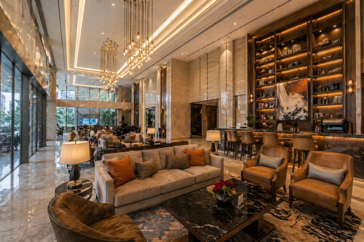 Luxury serviced apartment clubhouse and amenities at Central Park Gurgaon