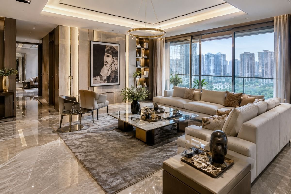 Spacious luxury apartment interior at Conscient Elevate Gurgaon
