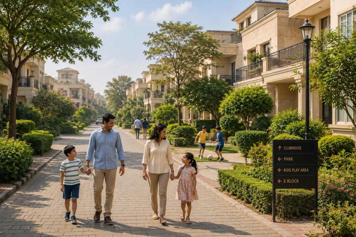 Daily living environment at Emaar MGF Emerald Floors Premier Gurgaon