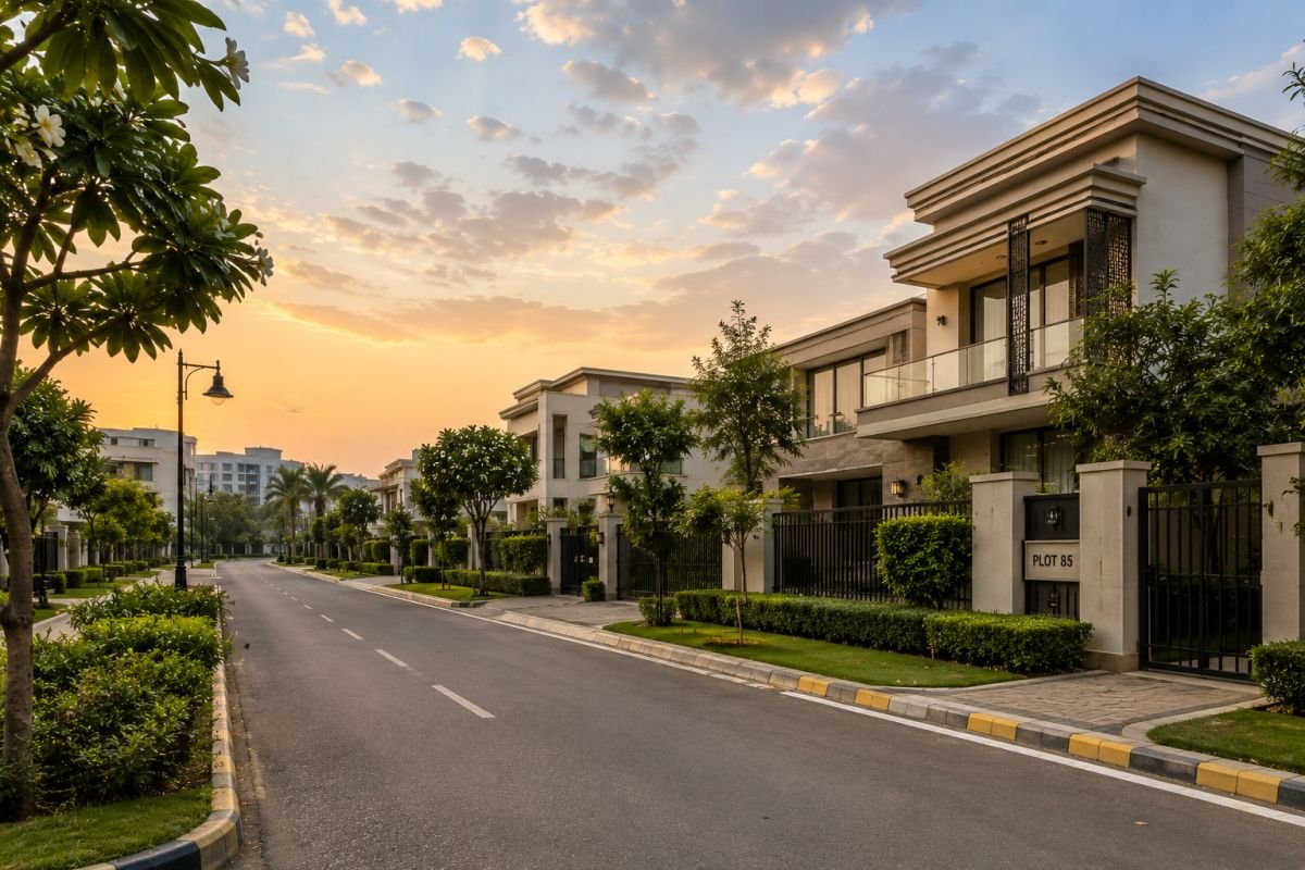 Calm residential environment at DLF Alameda Sector 73