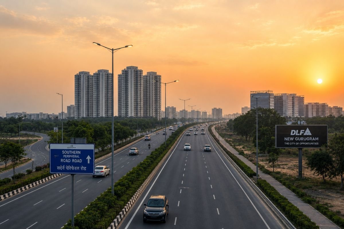 Southern Peripheral Road connectivity near DLF Alameda