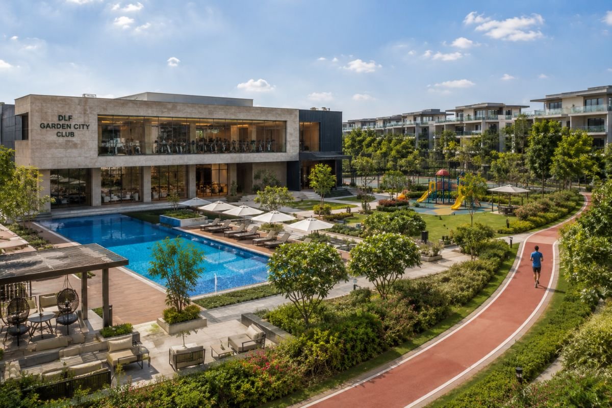 Clubhouse and amenities at DLF Garden City Floors Gurgaon