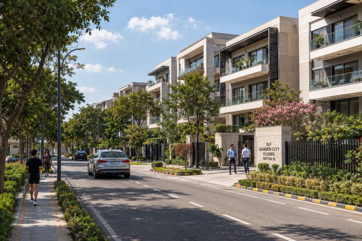Premium independent floor lifestyle at DLF Garden City Floors Gurgaon