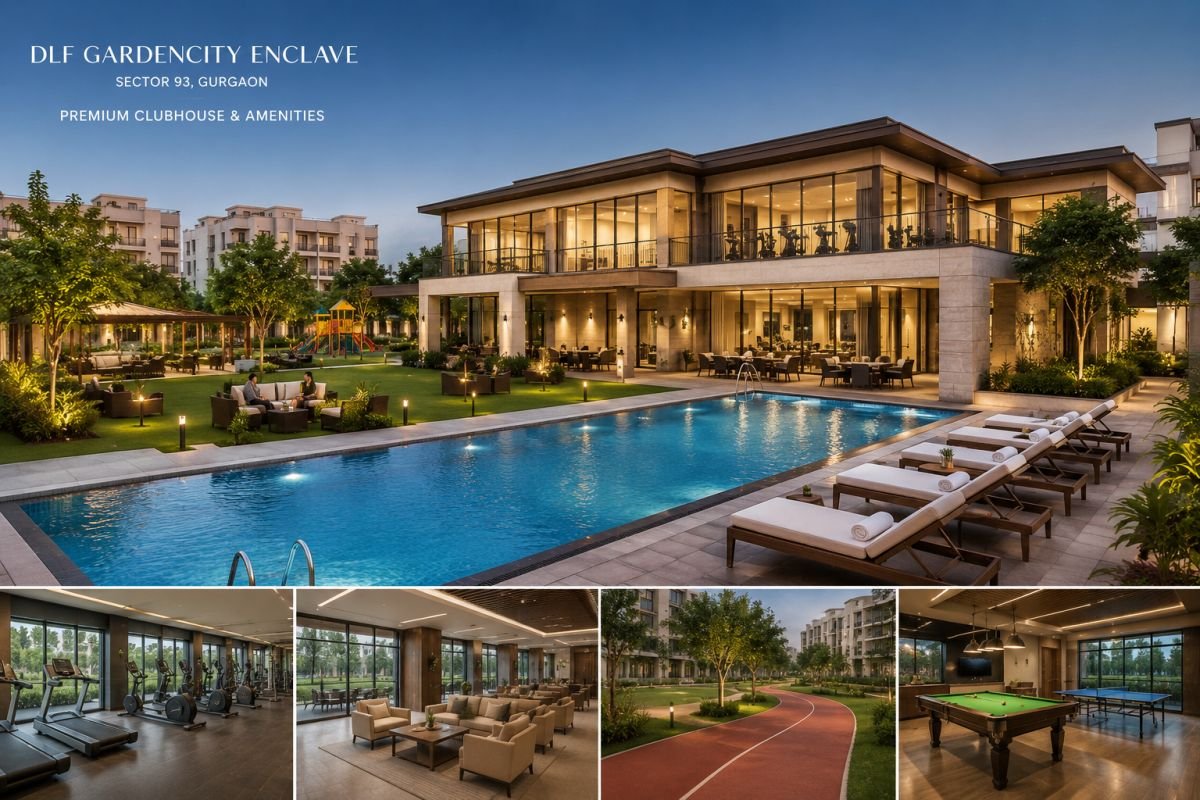 Clubhouse and lifestyle amenities at DLF Gardencity Enclave