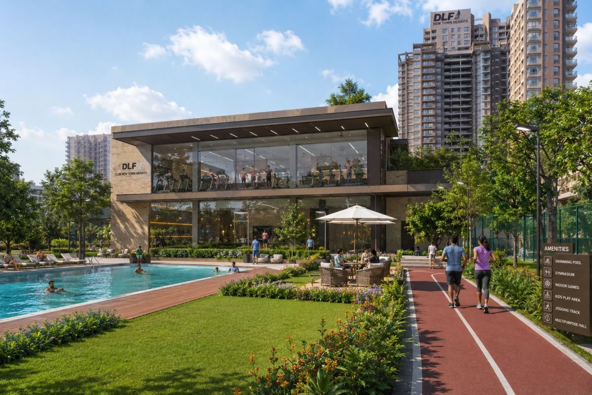 Clubhouse and lifestyle amenities at DLF New Town Heights 1 Gurgaon