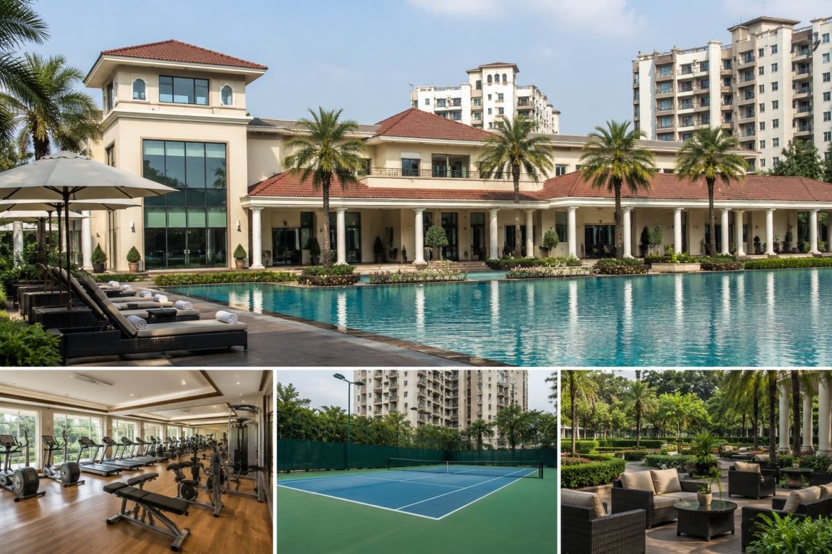 Clubhouse and lifestyle amenities at DLF New Town Heights Gurgaon