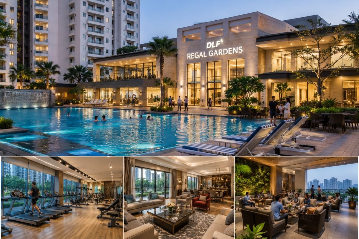 Clubhouse and lifestyle amenities at DLF Regal Gardens Gurgaon