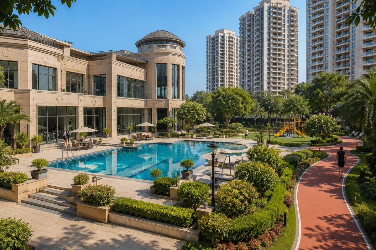 Clubhouse and lifestyle amenities at DLF The Belaire Gurgaon