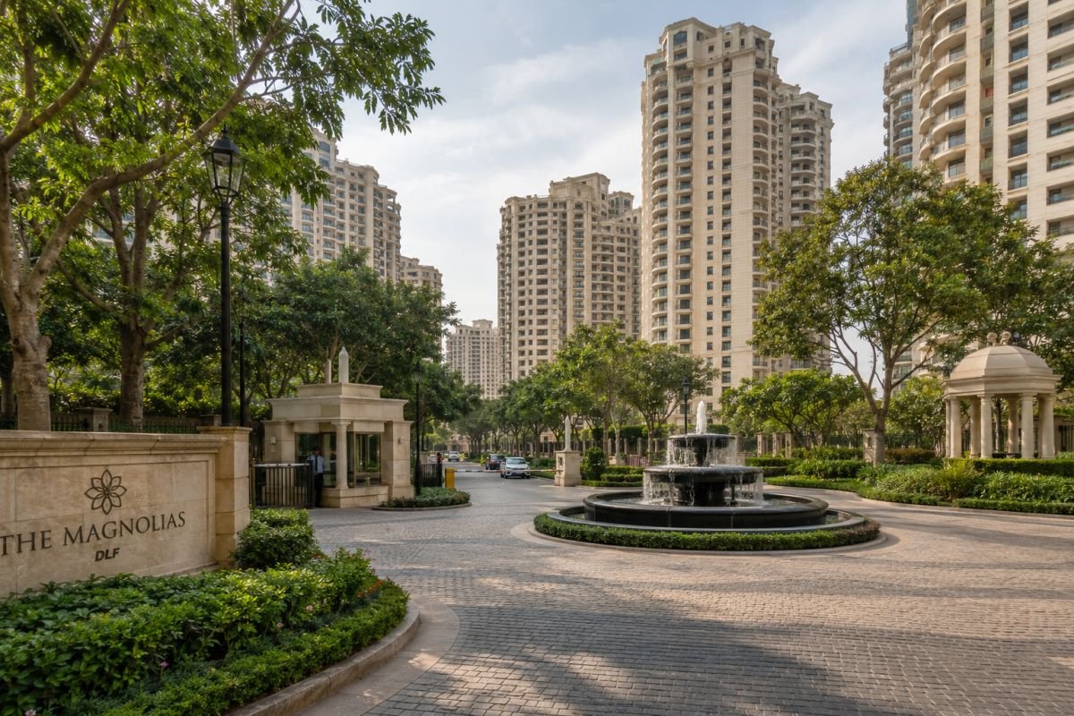 Ready to move residences at DLF The Magnolias Gurgaon
