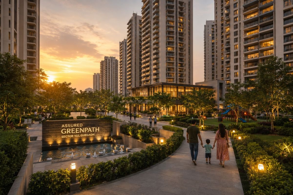 Ready-to-move residential community at DLF The Skycourt