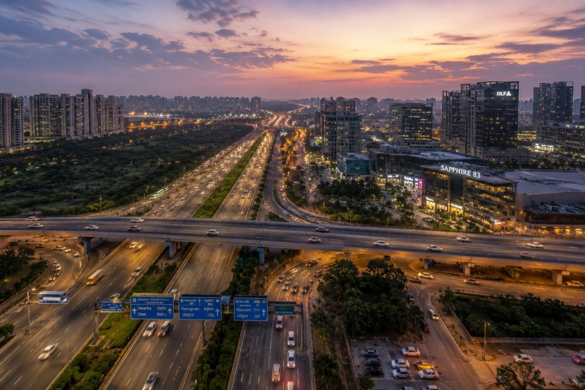 Dwarka Expressway connectivity near DLF The Ultima Sector 81 Gurgaon