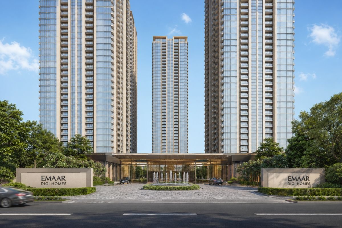 Exterior facade of Emaar DigiHomes Gurgaon