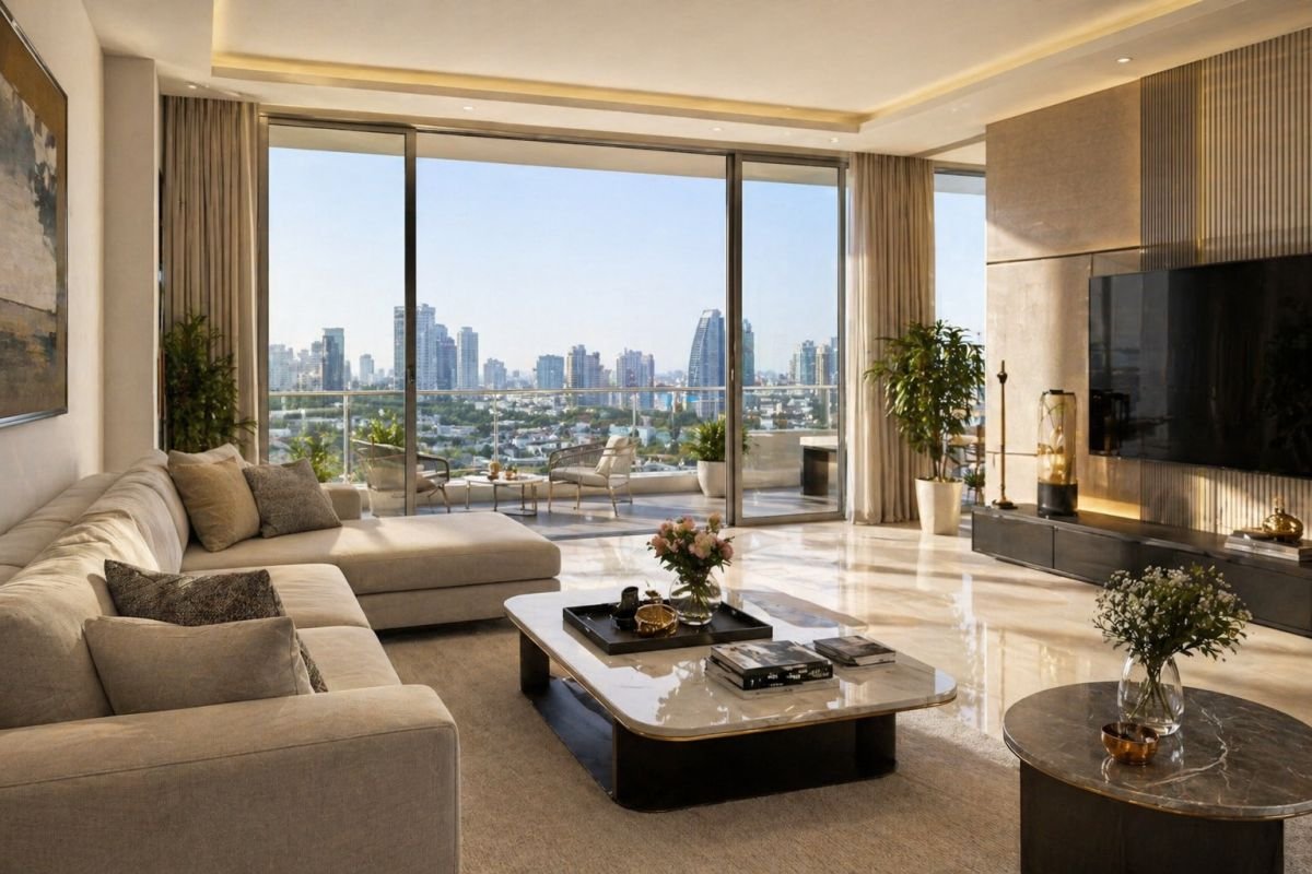 Godrej Alira 2 and 3 BHK apartment interior Gurgaon modern design