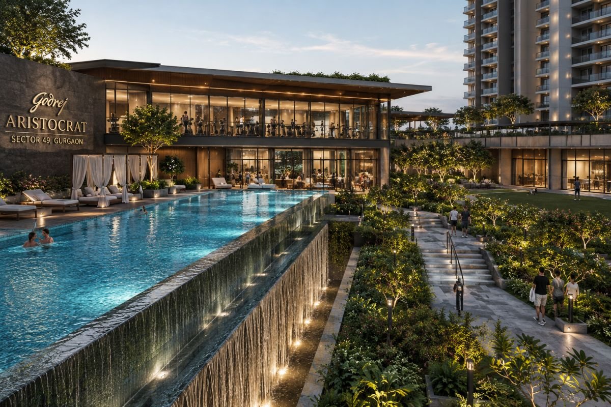 Godrej Aristocrat clubhouse and lifestyle amenities