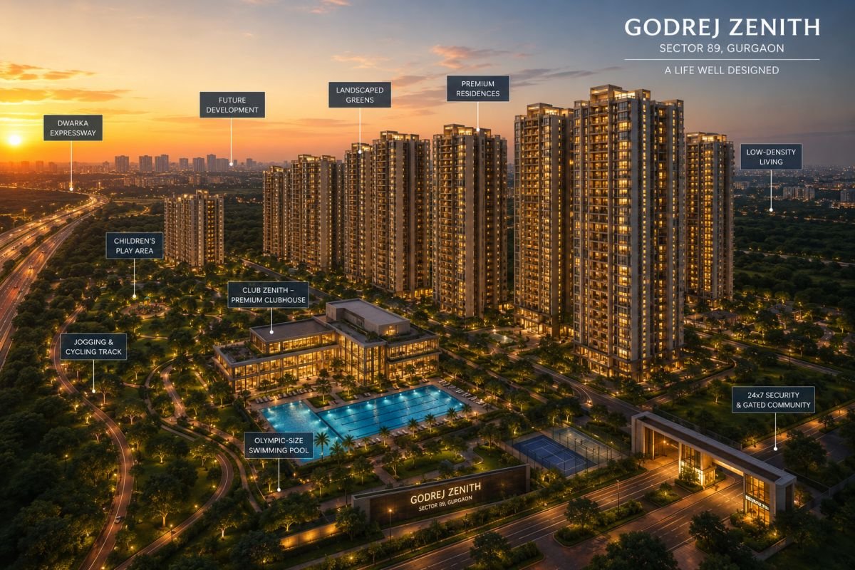 Godrej Zenith Gurgaon premium residential lifestyle community