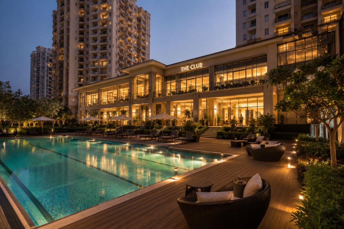 Luxury clubhouse and lifestyle amenities at Ireo The Corridors Gurgaon