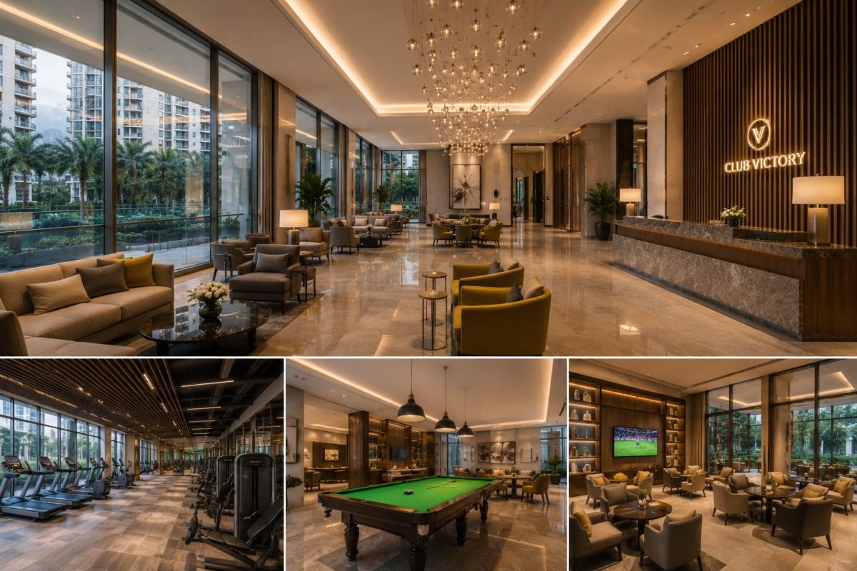 Clubhouse lifestyle amenities at Ireo Victory Valley Gurgaon