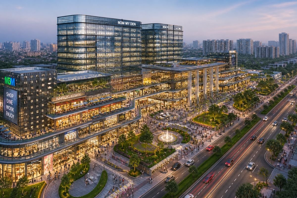 M3M 17 acre mixed use development retail office ecosystem Gurgaon