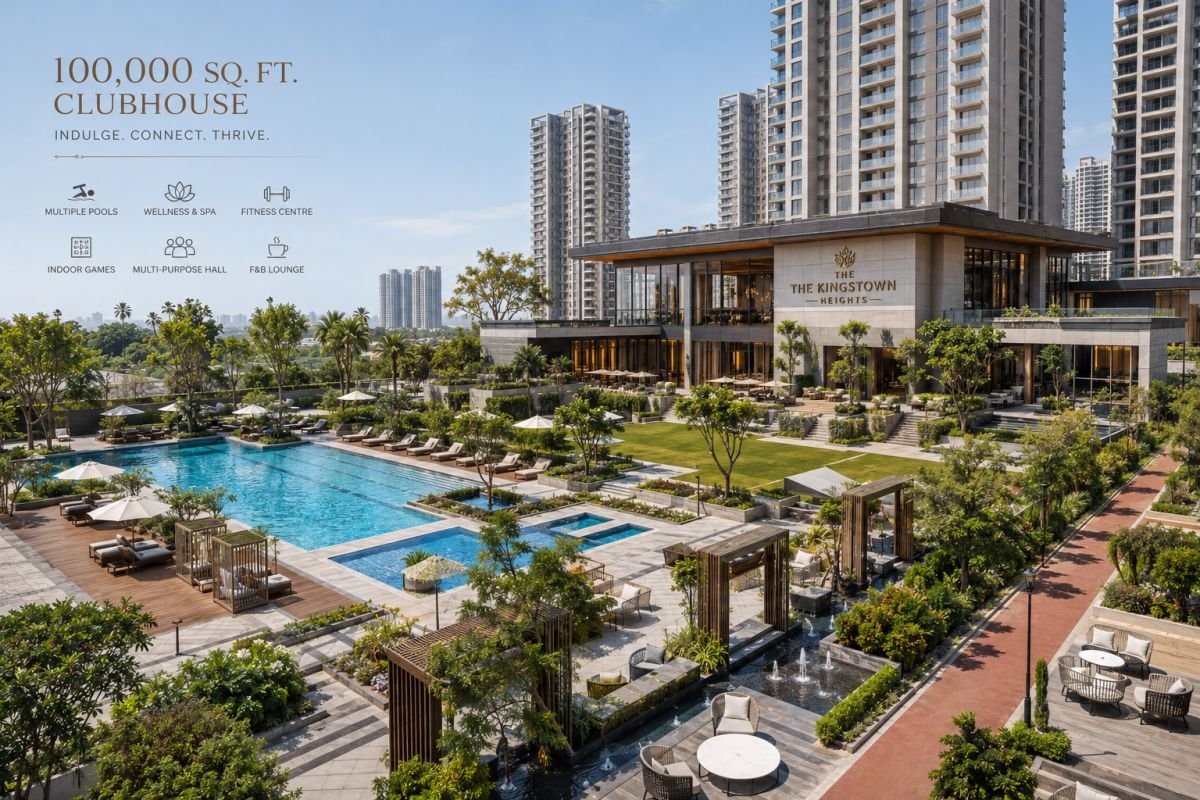Clubhouse and lifestyle amenities at Navraj The Kingstown Heights Sector 37D Gurgaon