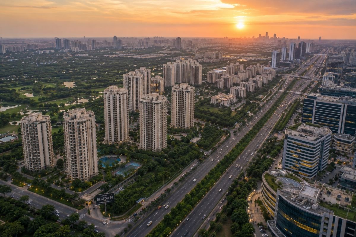 Premium residential corridor of Sector 66 Gurgaon