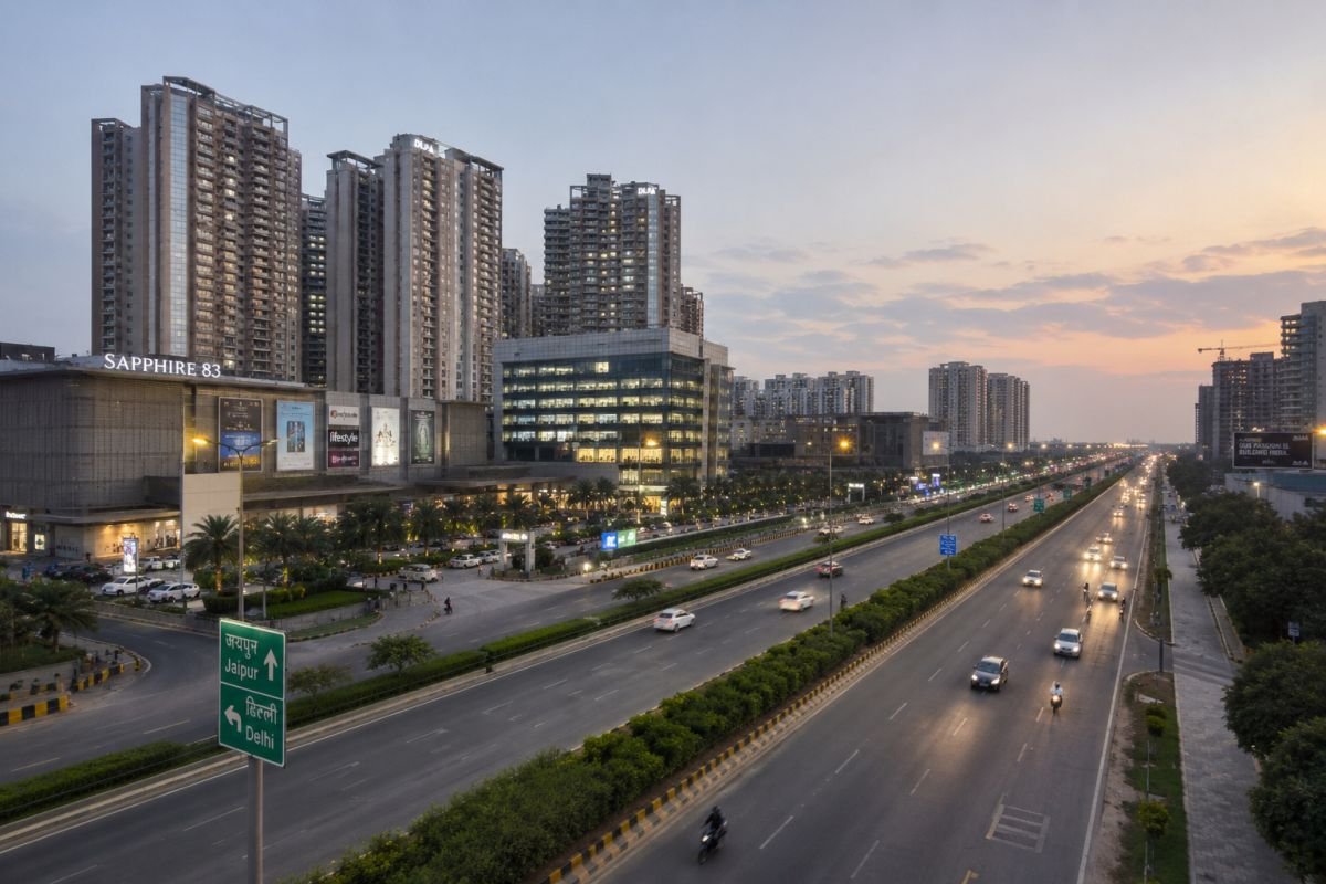 Sector 81 Gurgaon NH-48 connectivity and developed residential infrastructure