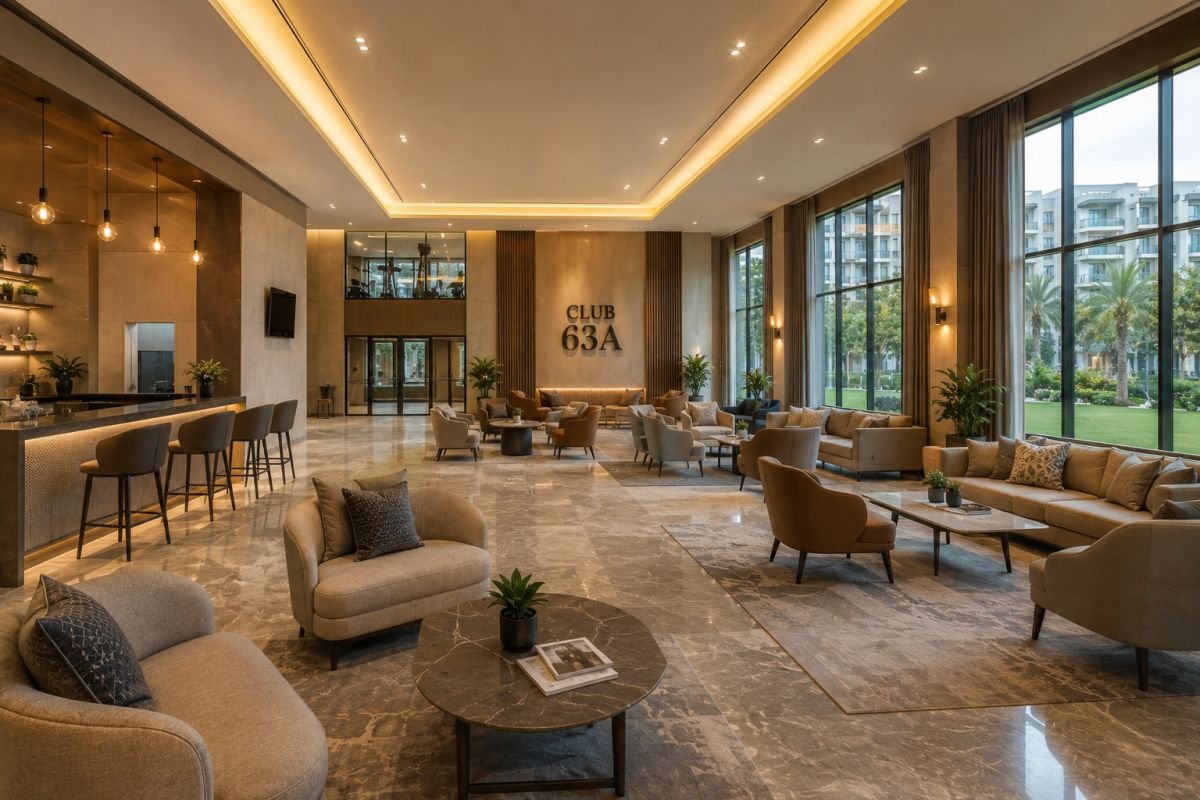 Clubhouse and amenities at Signature Global City 63A Gurgaon